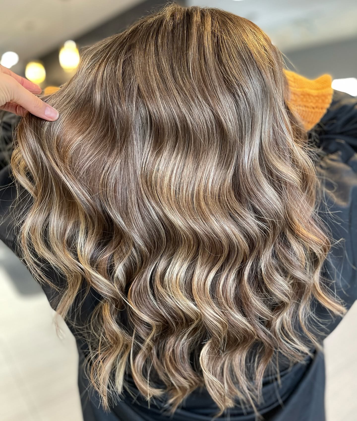Warm brunette colour