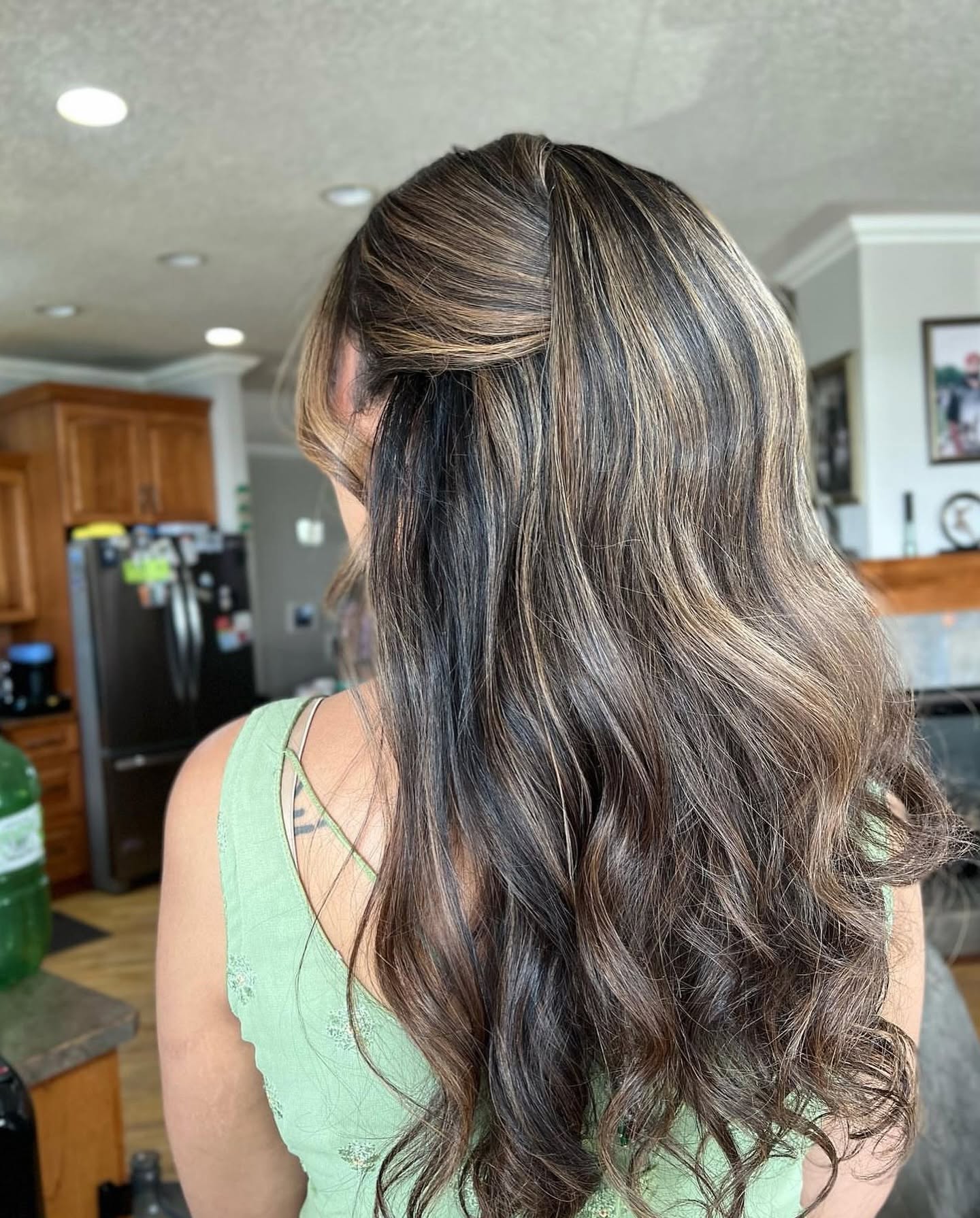 Sleek blow-dry